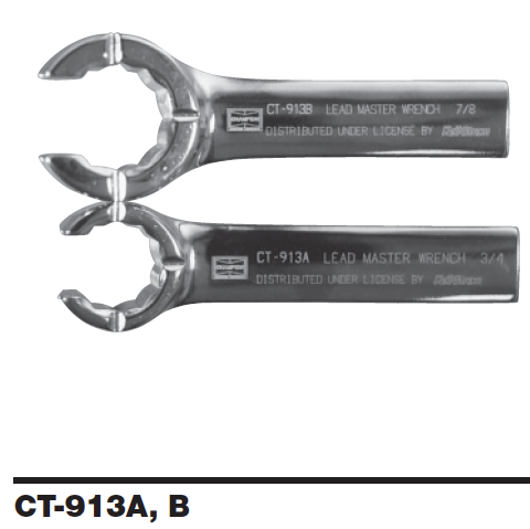 Lead-Master Wrenches CT-913A-B