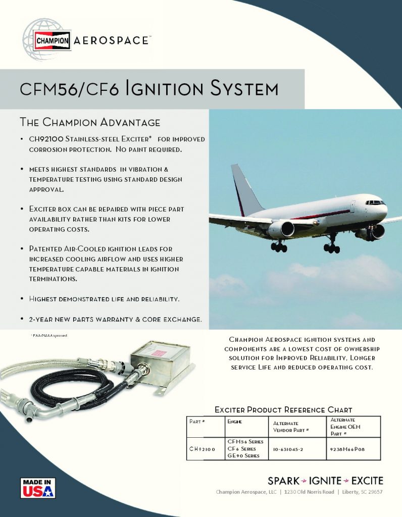 Ignition Systems Turbine Champion Aerospace